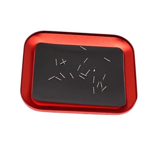 keloppasit Magnetische Schraubenschale,Schrauben Organizer Aus Aluminiumlegierung - Tragbarer Organizer für Kleinteile Metallteile Muttern Stifte Kfz-Werkstatt von keloppasit