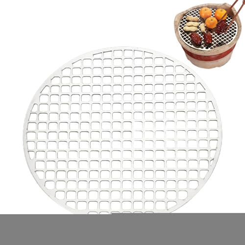 keloppasit Runder Grillrost Für Feuerstelle, Edelstahl Grillrost Zum Kochen, Tragbare Ersatzteile Feuerstellenständer Für Essen Grillen Pizza Camping Outdoor keloppasit Runder Grillrost Für Feuerstelle, Edelstahl Grillrost Zum Kochen, Tragbare Ersatzteile Feuerstellenständer Für Essen Grillen Pizza Camping Outdoor von keloppasit