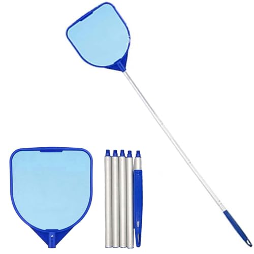 keloppasit Swimming Pool Reinigung Netz, Pool Kescher, Paddelpool Skimmer Netz, Feinmaschig Skimmernetz Mit 17-41 Zoll Teleskopstange, Reinigungskit Zubehör keloppasit Swimming Pool Reinigung Netz, Pool Kescher, Paddelpool Skimmer Netz, Feinmaschig Skimmernetz Mit 17-41 Zoll Teleskopstange, Reinigungskit Zubehör von keloppasit