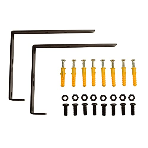 2U Wand-/Schreibtischhalterung für Rack-Montagegeräte, Patchpanel, Netzwerk-Switch, PDU [2U] von kenable
