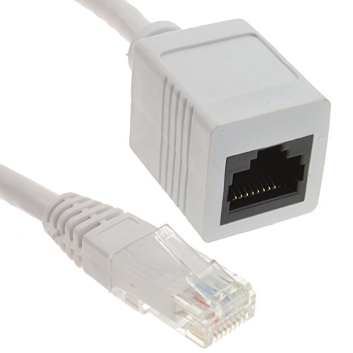 Netzwerk Cat5E-CCA UTP Ethernet RJ45 Verlängerung Male/Female Kabel 0,5 m [0.5 Meter/0,5m] von kenable
