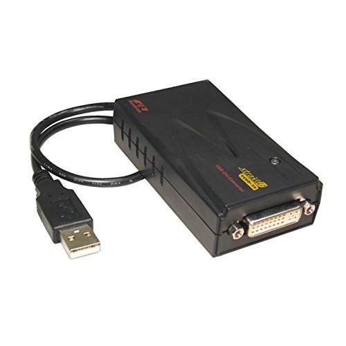 kenable Rextron xtraViU VCUD-20 USB Zum DVI Video Adapter Für Doppelt Anzeige von kenable