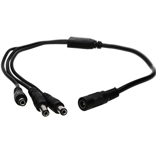 kenable 3-Wege-DC-Splitter, 2,1 mm CCTV 12 V PSU auf 3 Kamerakabel kenable 3-Wege-DC-Splitter, 2,1 mm CCTV 12 V PSU auf 3 Kamerakabel von kenable