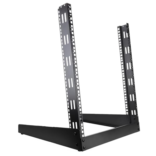 kenable 48,3 cm (19 Zoll) Rack-Montageständer Offenes Format für Desktop/Arbeitsfläche/Studio/Zuhause 12U von kenable