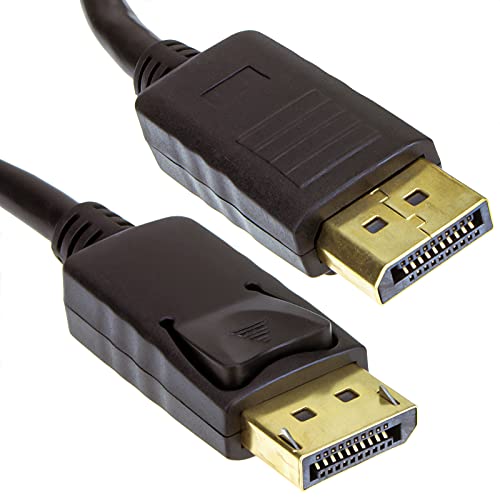 kenable DisplayPort Videokabel, Stecker auf Stecker, goldfarben, 7 m von kenable