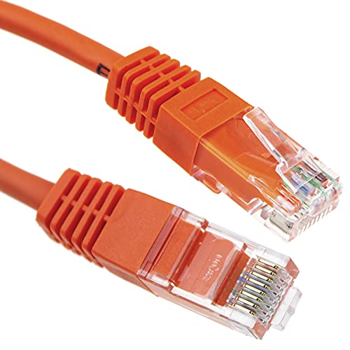 kenable Orange Network Ethernet RJ45 Cat-5E UTP PatchCH LAN Kupfer Kabel 0,5 m von kenable