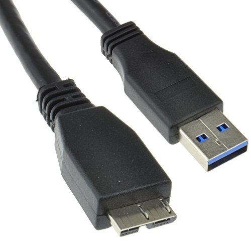 kenable USB 3,0 SuperSpeed A Männlich Zum 10 Polig Mikro B Männlich Kabel Schwarz 2 m [2 Meter/2m] von kenable