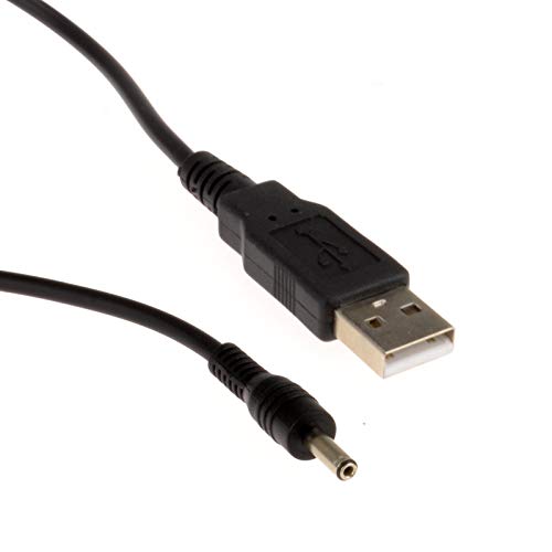 kenable USB-zu-DC-Stromkabel, 1,3 mm x 3,5 mm, 5 V, 2,1 A, 2100 mA, 2 m von kenable
