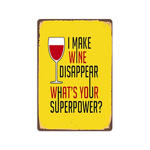 kengtou Inspirierende Zitate Metallschild Weinglas Spruch Retro Vintage Blechschild Wand dekoratives Schild – Wine I Just Rescued Some Wine It was Trapped in A Bottle – 30,5 x 20,3 cm kengtou Inspirierende Zitate Metallschild Weinglas Spruch Retro Vintage Blechschild Wand dekoratives Schild – Wine I Just Rescued Some Wine It was Trapped in A Bottle – 30,5 x 20,3 cm von kengtou