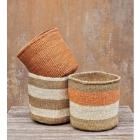 Cheza 8"B X 8"H Sisal Korb/Aufbewahrungskorb Pflanzkorb von kenyancraftscompany