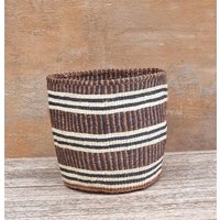 Ganda 10 "B X 11" H Erdiger Sisalkorb/Pflanzenkorb Aufbewahrungskorb von kenyancraftscompany
