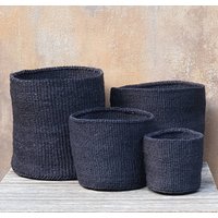 Giza Schwarze Sisalkörbe Giza Schwarze Sisalkörbe von kenyancraftscompany