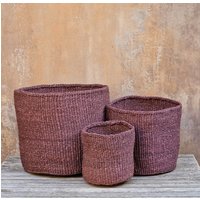 Kulima Brauner Sisalkorb von kenyancraftscompany