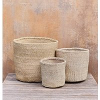 Parara Natürliche Karierte Sisalkörbe von kenyancraftscompany