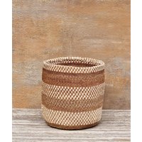 Pika 10 "B X 12 "H Sisalkorb Mit Erdigem Muster von kenyancraftscompany