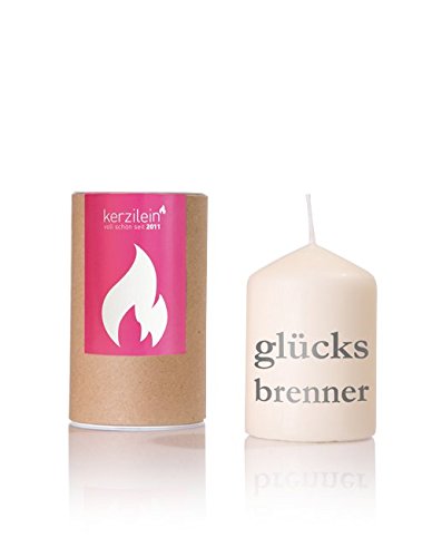 kerzilein Flämmchen, grau, GLÜCKSBRENNER von kerzilein