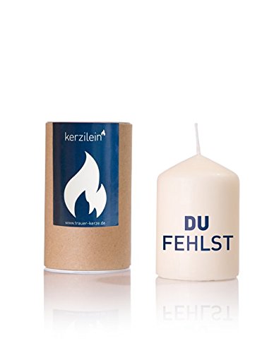 kerzilein Trauerkerze Flämmchen, dunkelblau, DU FEHLST kerzilein Trauerkerze Flämmchen, dunkelblau, DU FEHLST von kerzilein