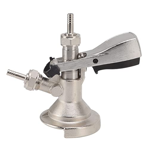Typ A Bierfass-Kupplung, Braufass-Spender, Bierventil, Zapfhahn, Fassbier-Maschinensonde, Edelstahl, Messing mit Abgabetestsonde, Braufass-Kupplung für Keg-Zapfhahn-Kupplung, Kegeratoren von keshow