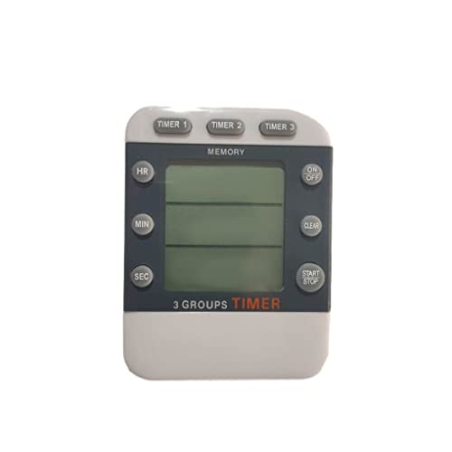 kesurpae Digitaler Küchenkoch Timer Lernerinnerung Counter Clock Experiment Timing Gadget für Haushaltsbäckerei, Typ 1 von kesurpae