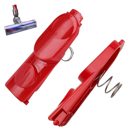 keyxer 2 Stück Staubsauger Ersatzteile für Dyson, Festknopf Button Reparieren Ersatzteile Kompatibel mit Dyson V7 V8 V10 V11 Staubsaugerker,zubehör-set ersatz für dyson staubsauger mit adapter von keyxer