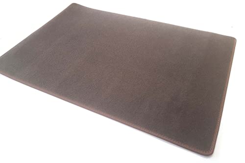 kh Teile Türmatte Schmutzfangmatte 60 x 40 cm Haustür (Dunkelbraun) Türvorleger Fußmatte Fußabtreter Matte Schmutzfänger Vorleger Haustür Wohnwagen Wohnmobil von kh Teile