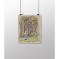 Curious Catbus Kleindruck Curious Catbus Kleindruck von khallion