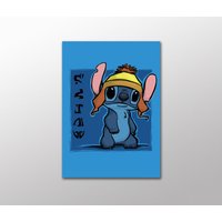 Geeky Home Decor - Schlaue Und Blaue Postkarte Geeky Home Decor - Schlaue Und Blaue Postkarte von khallion