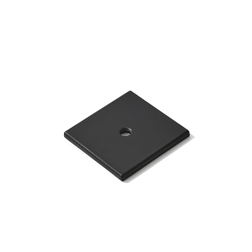 Khtumeware Quadratische Rückplatte für Knäufe, 3,8 cm, mattschwarz, 10 Stück Khtumeware Quadratische Rückplatte für Knäufe, 3,8 cm, mattschwarz, 10 Stück von khtumeware