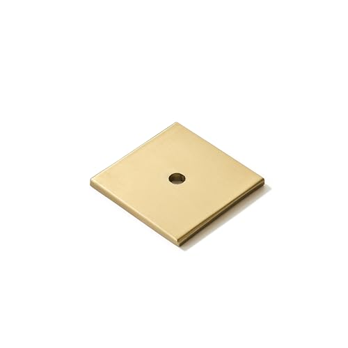Khtumeware Quadratische Rückplatte für Knäufe in Champagnerbronze, 3,8 cm, 10 Stück Khtumeware Quadratische Rückplatte für Knäufe in Champagnerbronze, 3,8 cm, 10 Stück von khtumeware