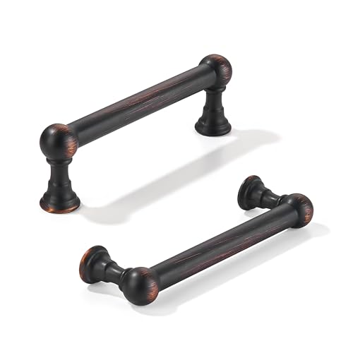 khtumeware 10 Stück 10,2 cm Loch in der Mitte ölgeriebene Bronze Schrankgriffe robuste solide Schrankgriffe Schränke Kommoden Küchengriffe Badezimmerschränke khtumeware 10 Stück 10,2 cm Loch in der Mitte ölgeriebene Bronze Schrankgriffe robuste solide Schrankgriffe Schränke Kommoden Küchengriffe Badezimmerschränke von khtumeware
