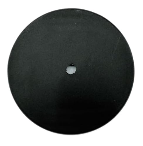 khtumeware Runde Rückplatte für Schrankknäufe, 7,5 cm, mattschwarz, 4 Stück khtumeware Runde Rückplatte für Schrankknäufe, 7,5 cm, mattschwarz, 4 Stück von khtumeware