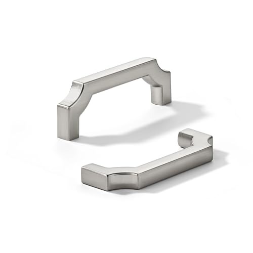 khtumeware Schrankgriffe aus gebürstetem Satin-Nickel, robuste Griffe für Küchen-/Badezimmerschränke, Schubladen und Schränke, 76 mm, 10 Stück khtumeware Schrankgriffe aus gebürstetem Satin-Nickel, robuste Griffe für Küchen-/Badezimmerschränke, Schubladen und Schränke, 76 mm, 10 Stück von khtumeware