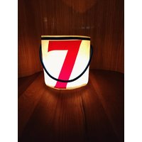 Windlicht Aus Segeltuch "Lüchtbüddel Zahl" Personalisierbar Windlicht Aus Segeltuch "Lüchtbüddel Zahl" Personalisierbar von kiHZigZag