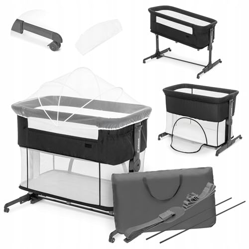 kidnort Babybetten, Crib, Transporttasche, Snäckskal, Schwarz kidnort Babybetten, Crib, Transporttasche, Snäckskal, Schwarz von kidnort