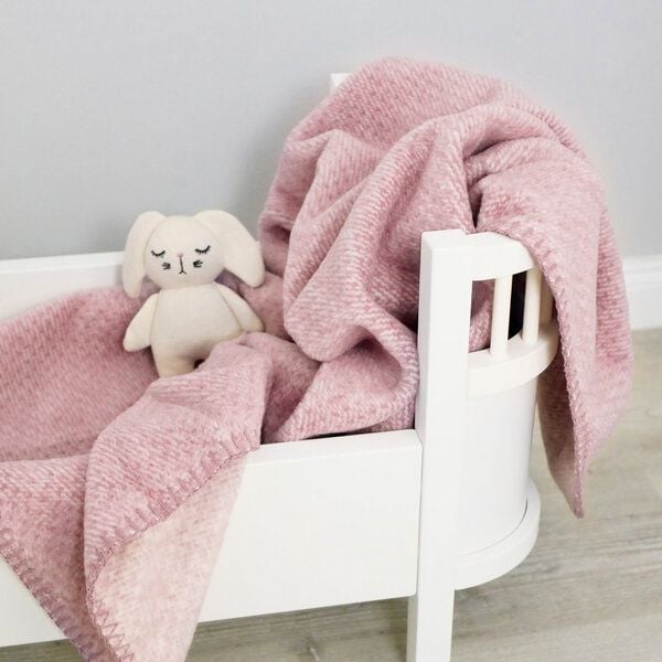kids&me Babydecke aus 100% Bio-Baumwolle - weiche Kuscheldecke 70x100cm von kids&me