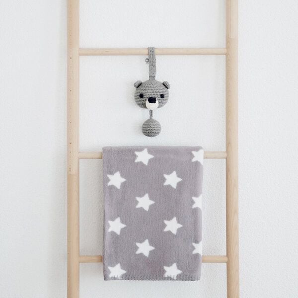 kids&me Flauschige Babydecke aus weicher Bio-Baumwolle - 70x100cm von kids&me