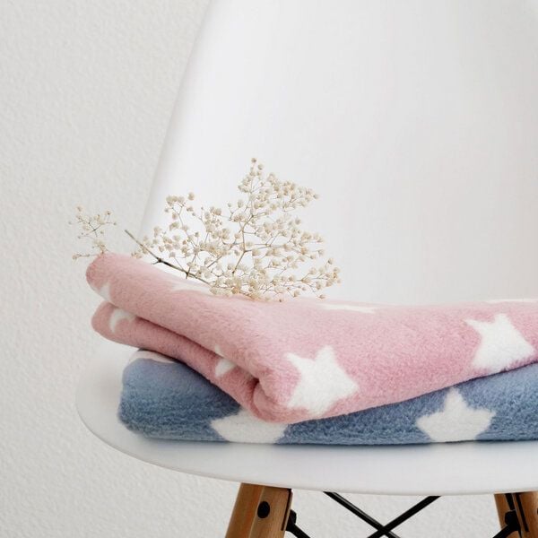 kids&me Flauschige Babydecke aus weicher Bio-Baumwolle - 70x100cm von kids&me