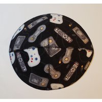 Game Controller Saucer Kippah Yarmulke Videospiele von kidskippot
