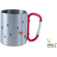 Edelstahlbecher Mit Henkel - Wald Edelstahlbecher Mit Henkel - Wald von kikelishop