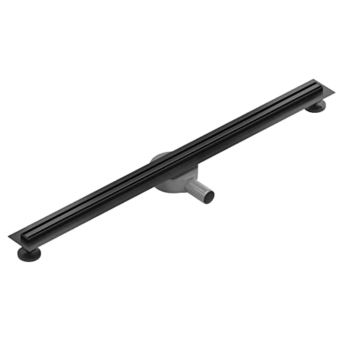 Duschrinne mit schwenkbarem Siphon Schwarz 90 | Bodenablauf Siphon mit Geruchsstop | Befliesbar | Badezimmer Duschablauf sehr flach | Edelstahl | Abmessungen 60, 70, 80, 90, 100, 110, 120 Duschrinne mit schwenkbarem Siphon Schwarz 90 | Bodenablauf Siphon mit Geruchsstop | Befliesbar | Badezimmer Duschablauf sehr flach | Edelstahl | Abmessungen 60, 70, 80, 90, 100, 110, 120 von kiki design