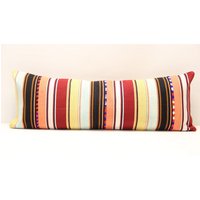 Großer Kelim-Kissenbezug Handgefertigtes Boho-Dekor | 32 X 92 cm Großer Kelim-Kissenbezug Handgefertigtes Boho-Dekor | 32 X 92 cm von kilimci24
