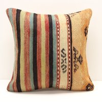 Handgefertigter Kelim Kissenbezug Boho Home Decor | 40 X 40 cm Handgefertigter Kelim Kissenbezug Boho Home Decor | 40 X 40 cm von kilimci24