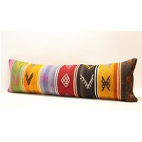 Kelim Lendenkissen-Bezug Handgefertigte Chevron Bettwäsche | 36 X 12 cm Kelim Lendenkissen-Bezug Handgefertigte Chevron Bettwäsche | 36 X 12 cm von kilimci24