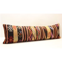 Kelim Lendenkissen-Bezug Handgefertigte Chevron Bettwäsche | 36 X 12 cm Kelim Lendenkissen-Bezug Handgefertigte Chevron Bettwäsche | 36 X 12 cm von kilimci24