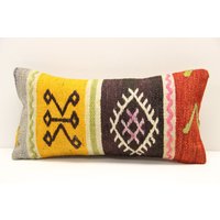 Kelim Lendenkissen-Bezug Handgemachtes Wollkissen, 25 X 50 cm Kelim Lendenkissen-Bezug Handgemachtes Wollkissen, 25 X 50 cm von kilimci24