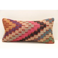 Kilim Lendenkissenbezug Handgemachtes Kelim Wollkissen | 20, 5 X 50 cm Kilim Lendenkissenbezug Handgemachtes Kelim Wollkissen | 20, 5 X 50 cm von kilimci24