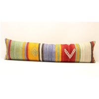 König Kelim Lendenkissen-Bezug Handgefertigte Wolle Bettwäsche, 30, 5 X 120 cm König Kelim Lendenkissen-Bezug Handgefertigte Wolle Bettwäsche, 30, 5 X 120 cm von kilimci24