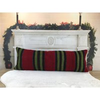 Boho Kelim Kissen, Kissenbezug, Wohnzimmer 12x36 Bodenkissen, Sofakissen, Dekokissen, 2074 von kilimpillowkingdom