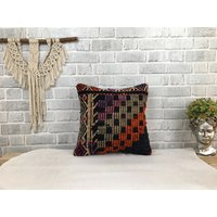 Deko Kelim Kissen, Wohndeko Stuhlkissen, Eckkissen, 16 X Sofakissen, Gothic Boho 3582 von kilimpillowkingdom