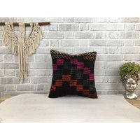 Handgemachtes Kelim Kissen, 16 X Boho Geschenk Outdoor 3553 von kilimpillowkingdom